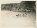 Image of Nascopie Indians [Innu] in canoe
